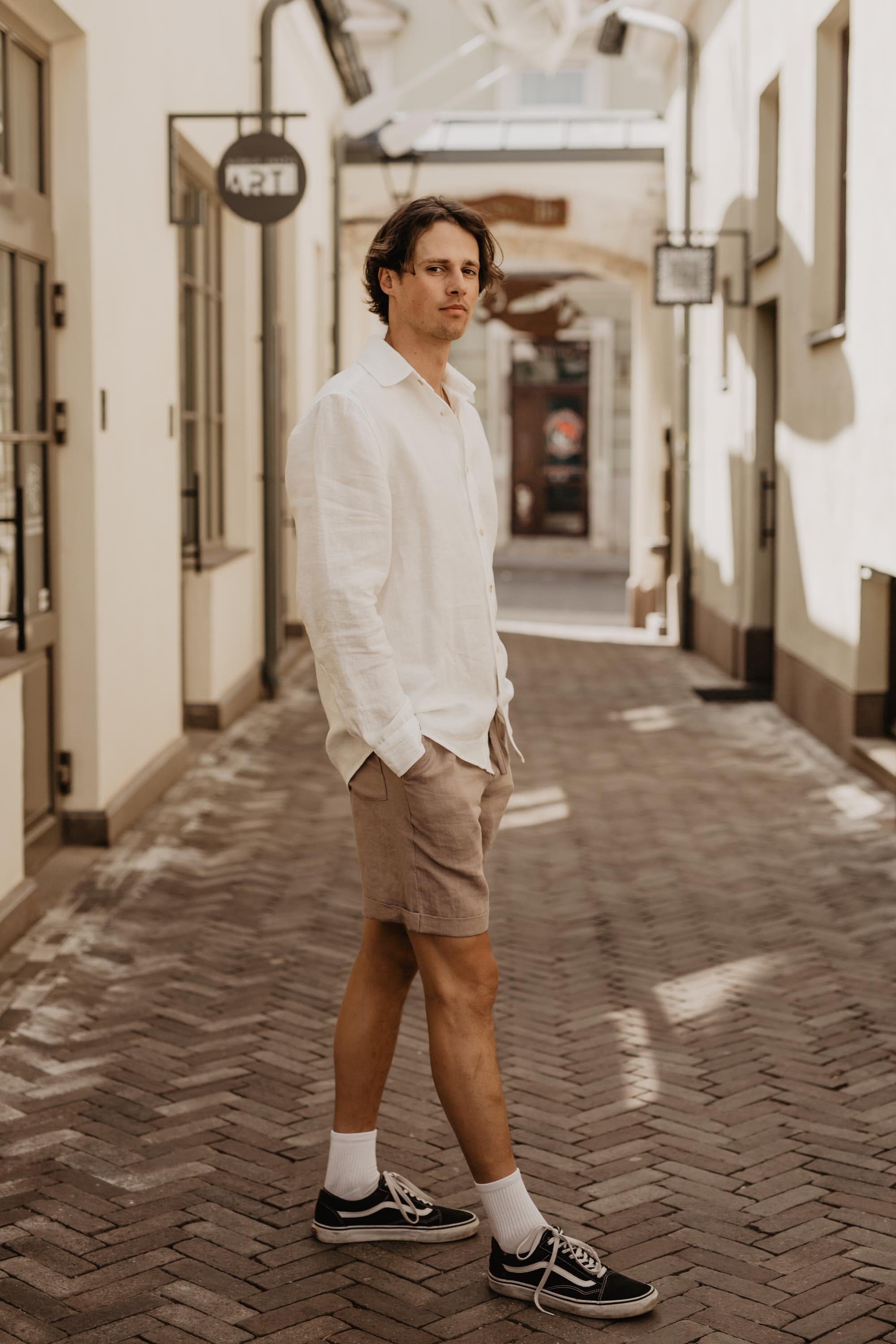 Ares Linen Shorts