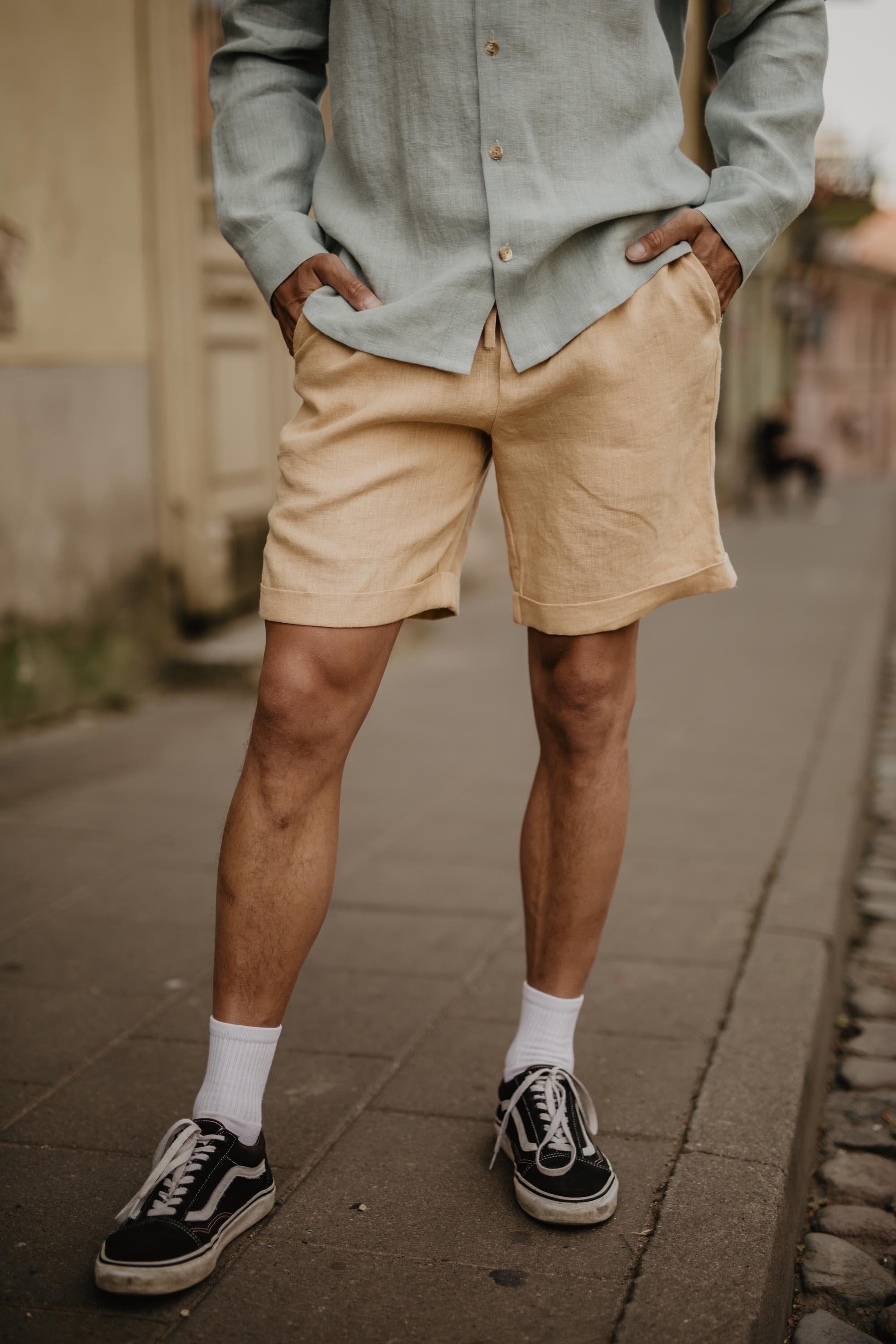 Ares Linen Shorts