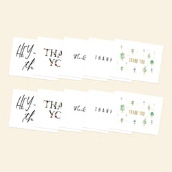 Assorted Thank You Plantable Cards - 10 Pack