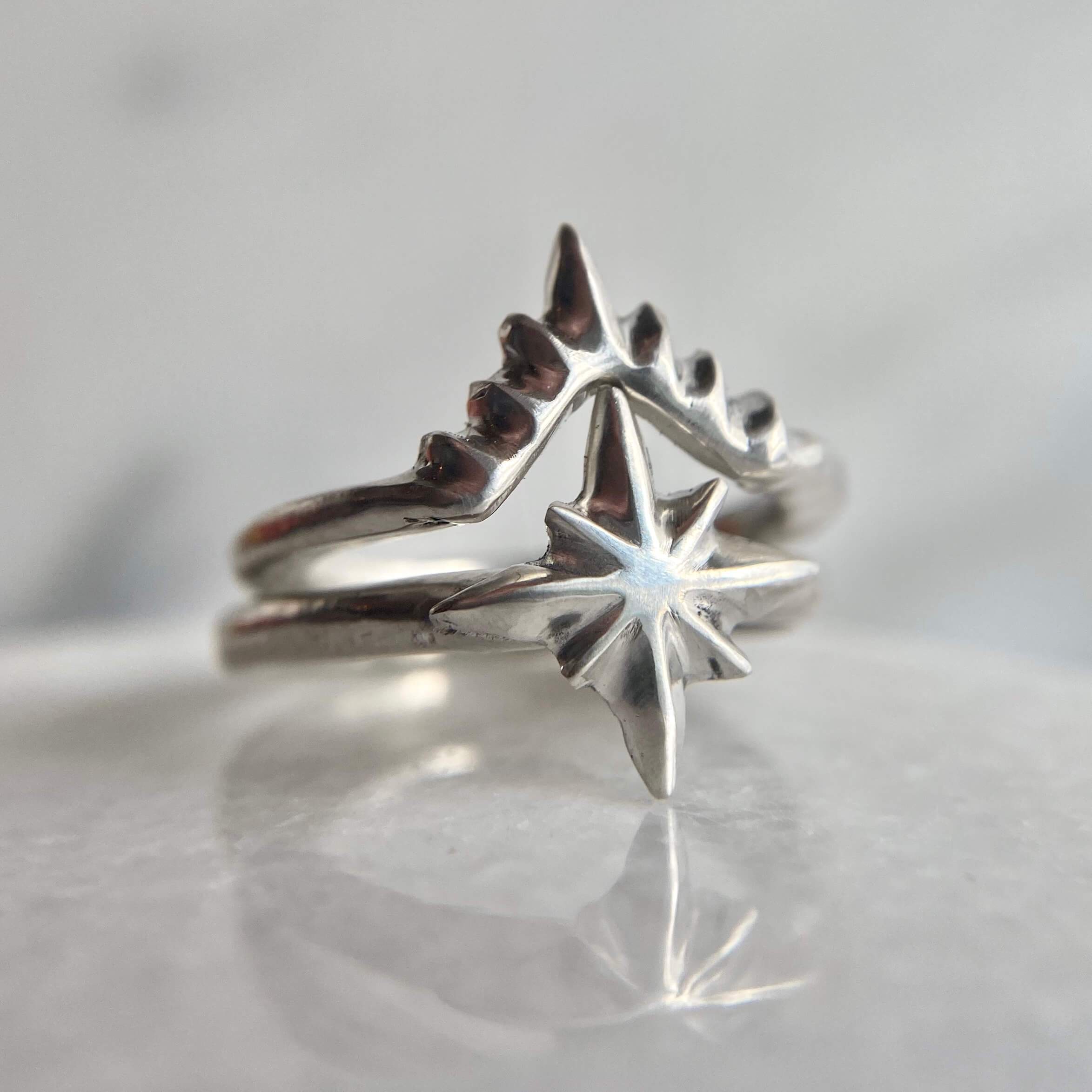 Aster Stacking Ring Set