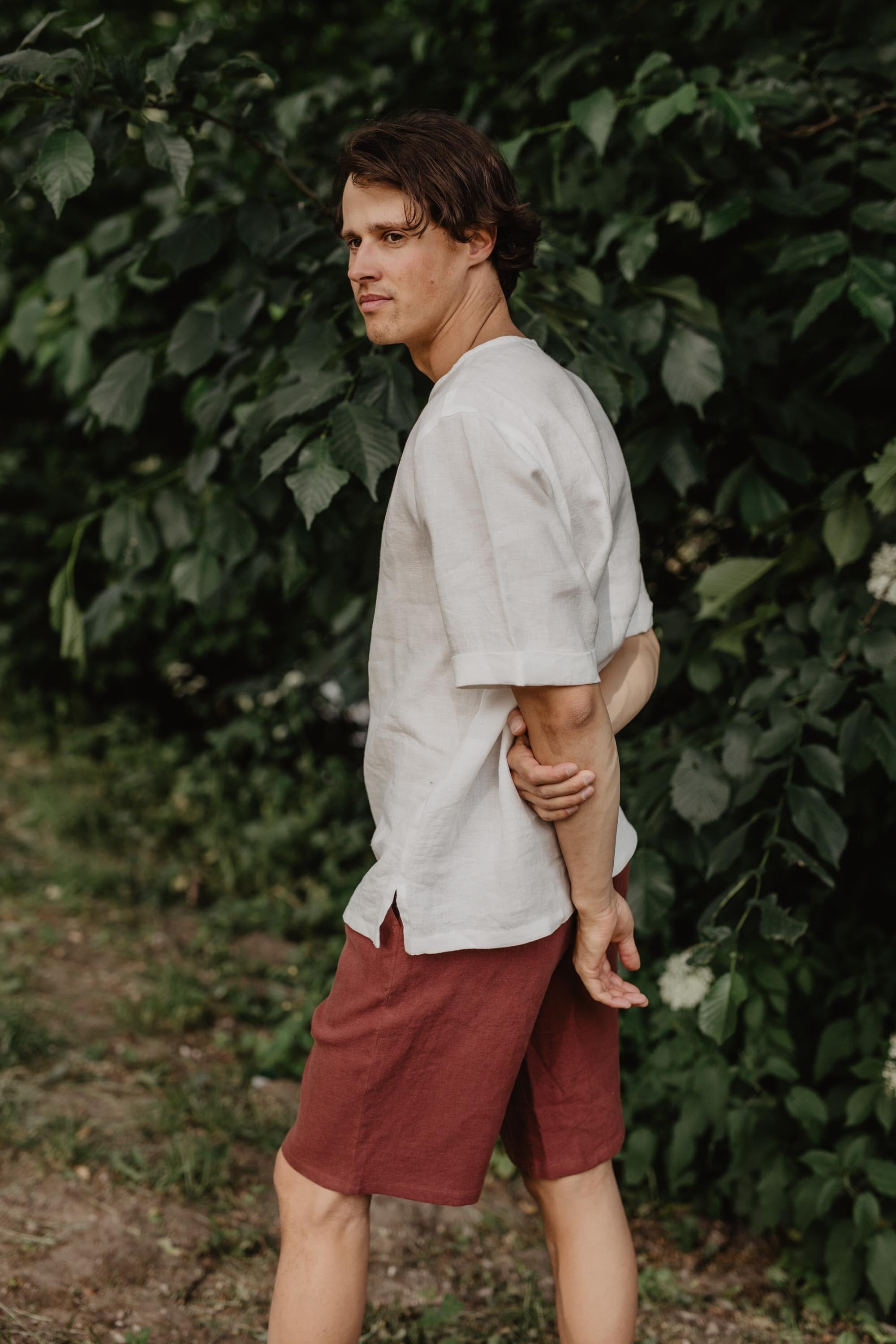 Atlas Linen Top