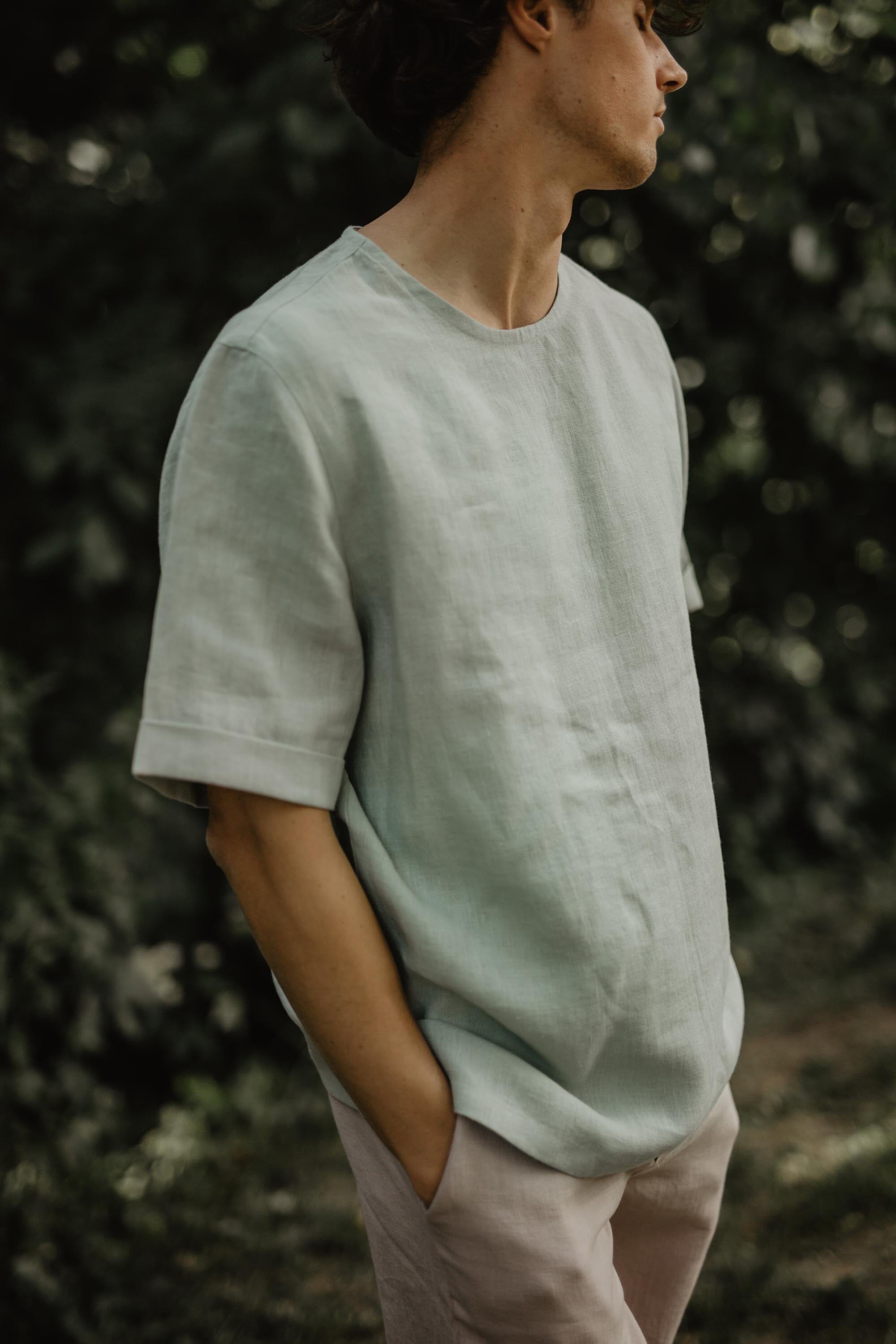 Atlas Linen Top