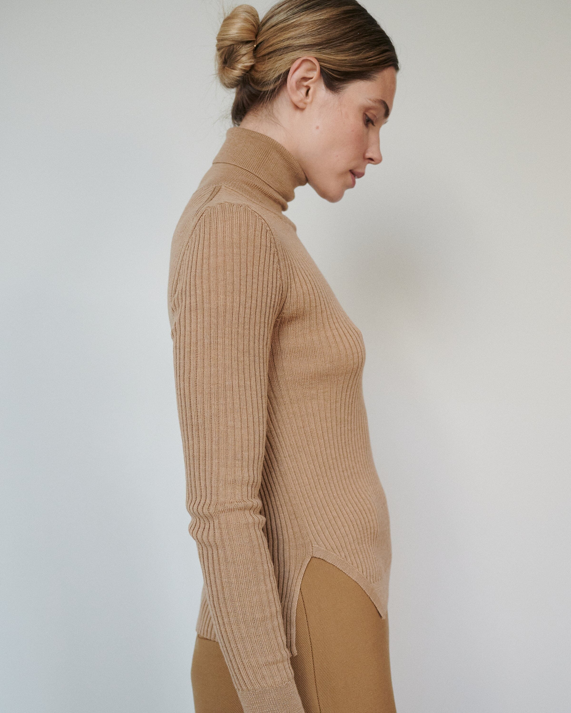 Austeja Merino Wool Turtleneck