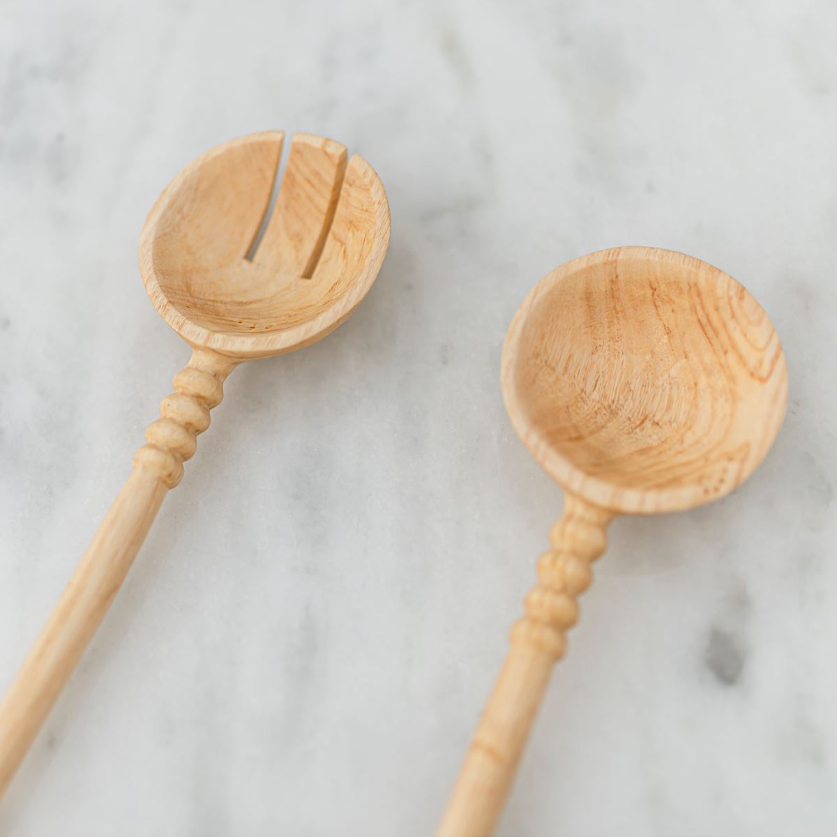 Donna Jean Wooden Serving Spoons