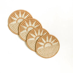 Azizi Life New Hand Woven Coasters woven Azizi Life Zubita 