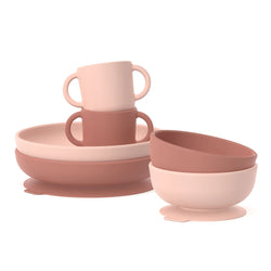 Baby Silicone Feeding Bundle Kids' Dining EKOBO Blush / Terracotta 