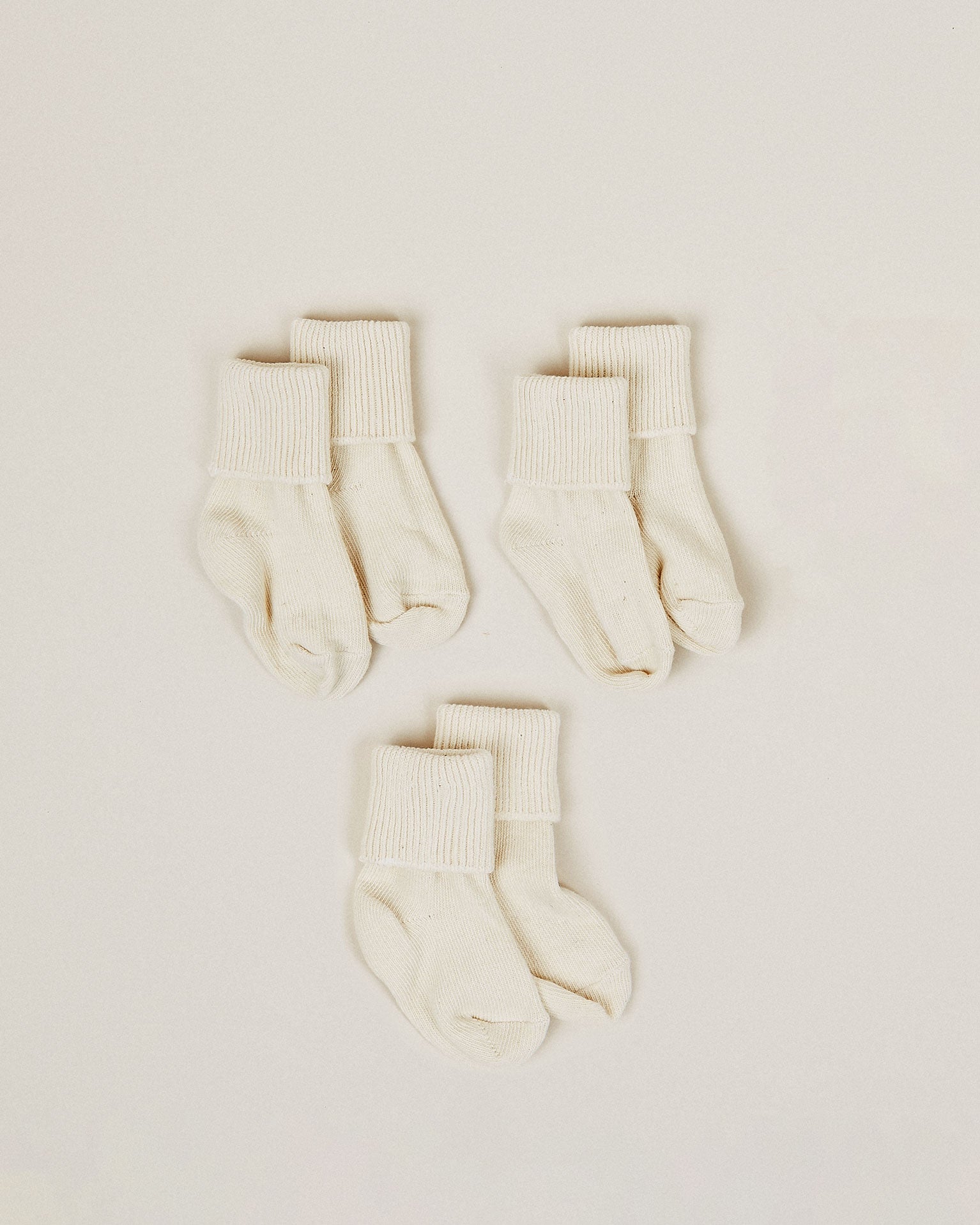 Baby's Anklet Socks - 3 Pack