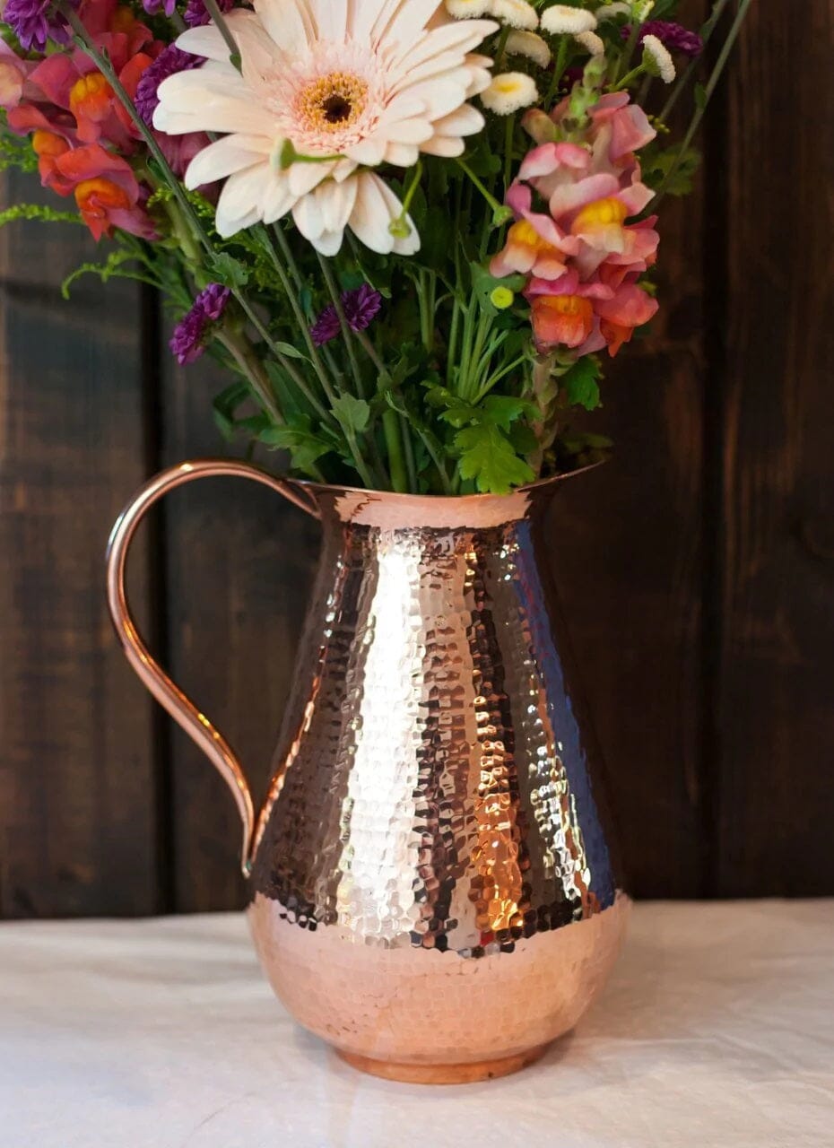 Bisotun Recycled Copper Water Pitcher