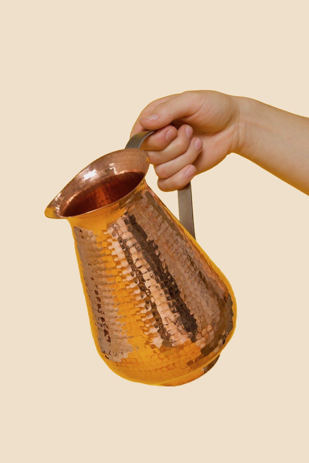 Bisotun Recycled Copper Water Pitcher