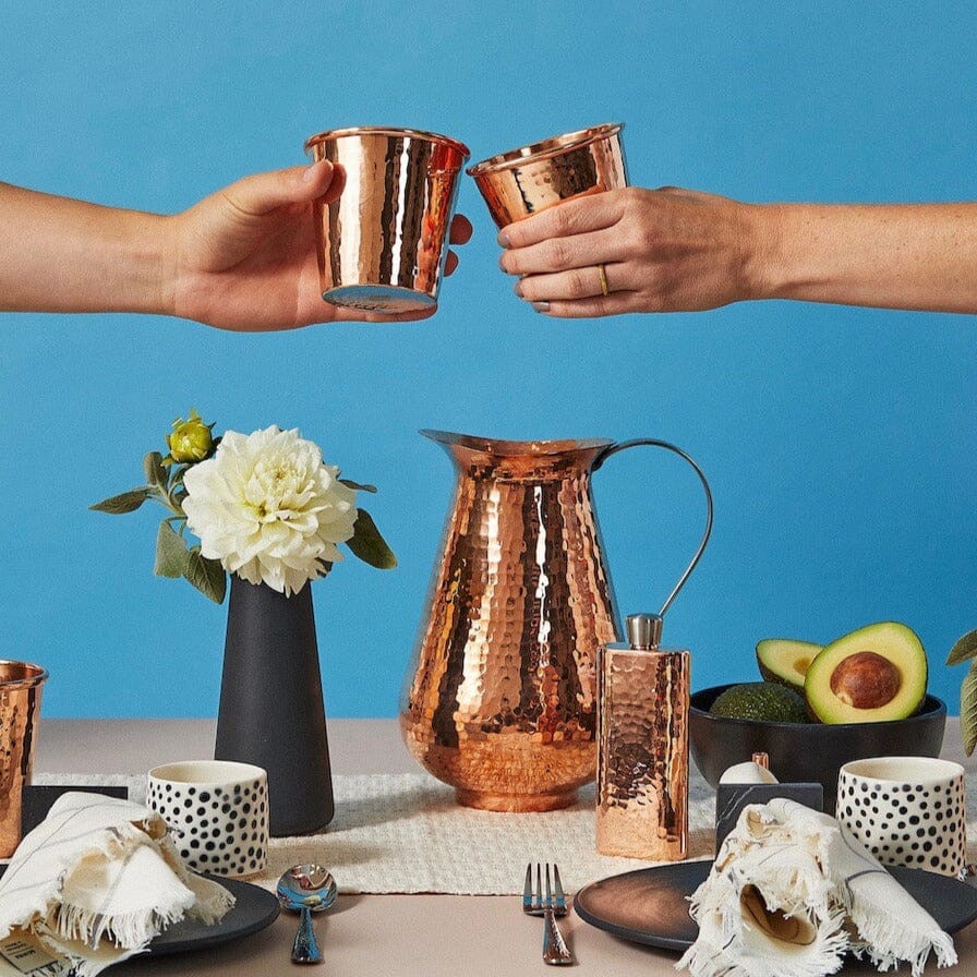 Bisotun Recycled Copper Water Pitcher