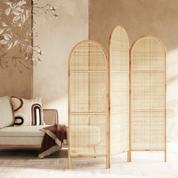 Boho Minimalist Folding Room Divider room divider Mojo Boutique 