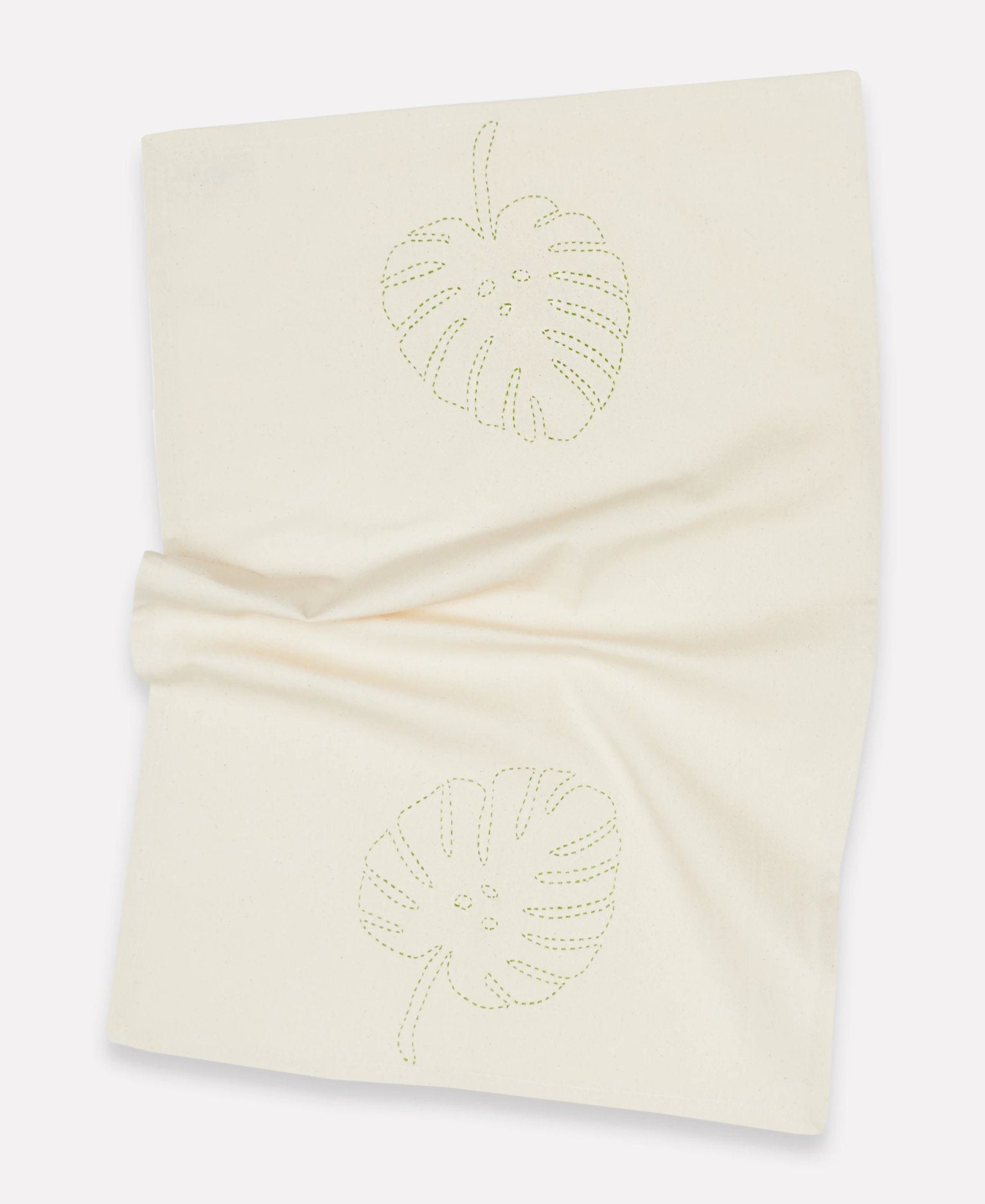 Botanical Tea Towel - Bone