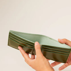 Cactus Leather Bifold Wallet