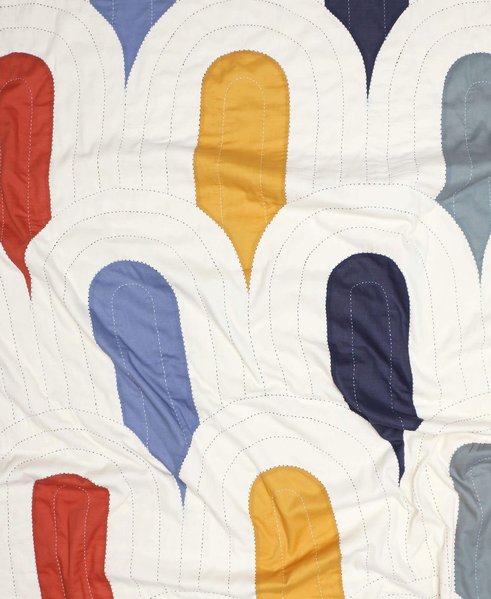 Canopy Throw Quilt - Gumdrop