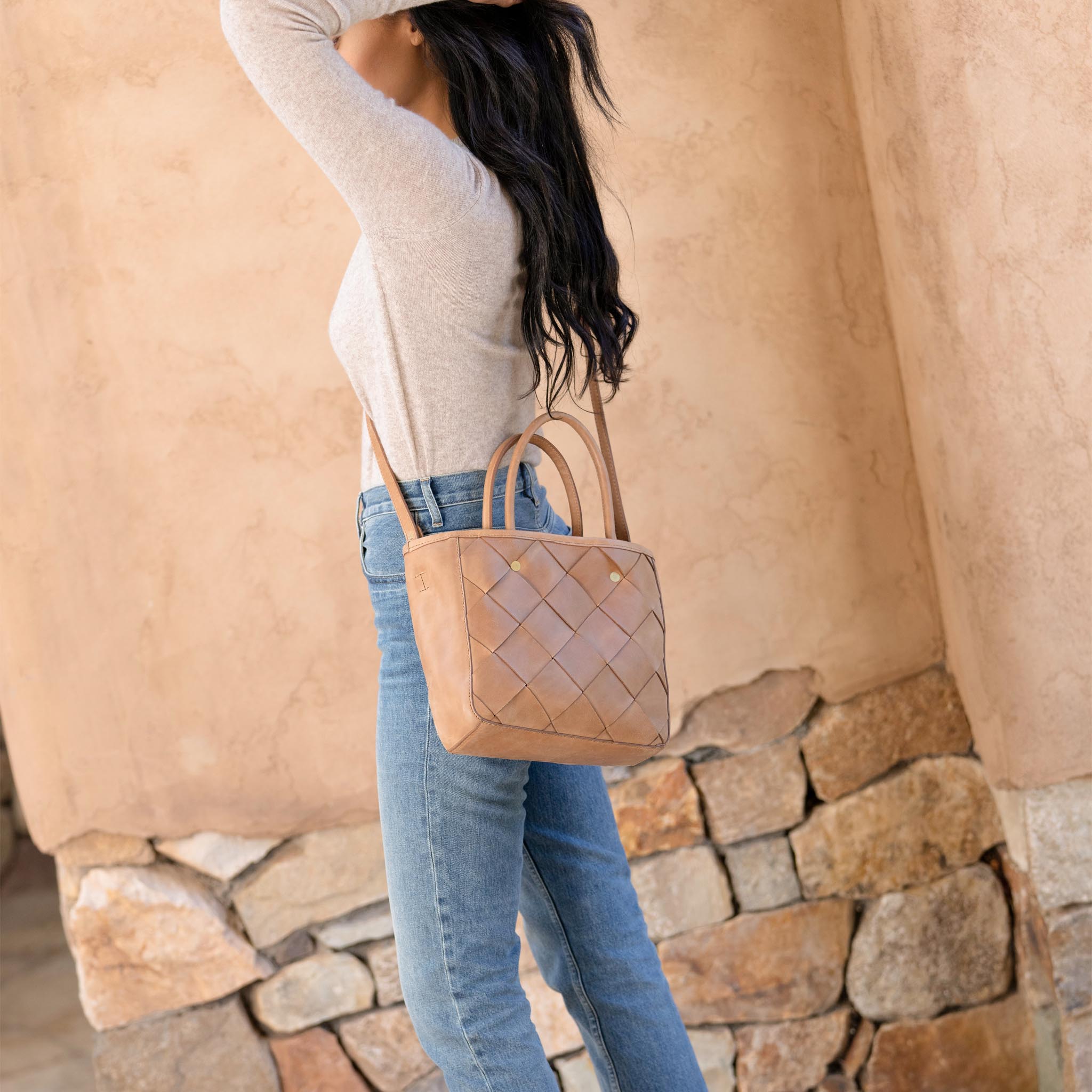 Carry-All Woven Satchel