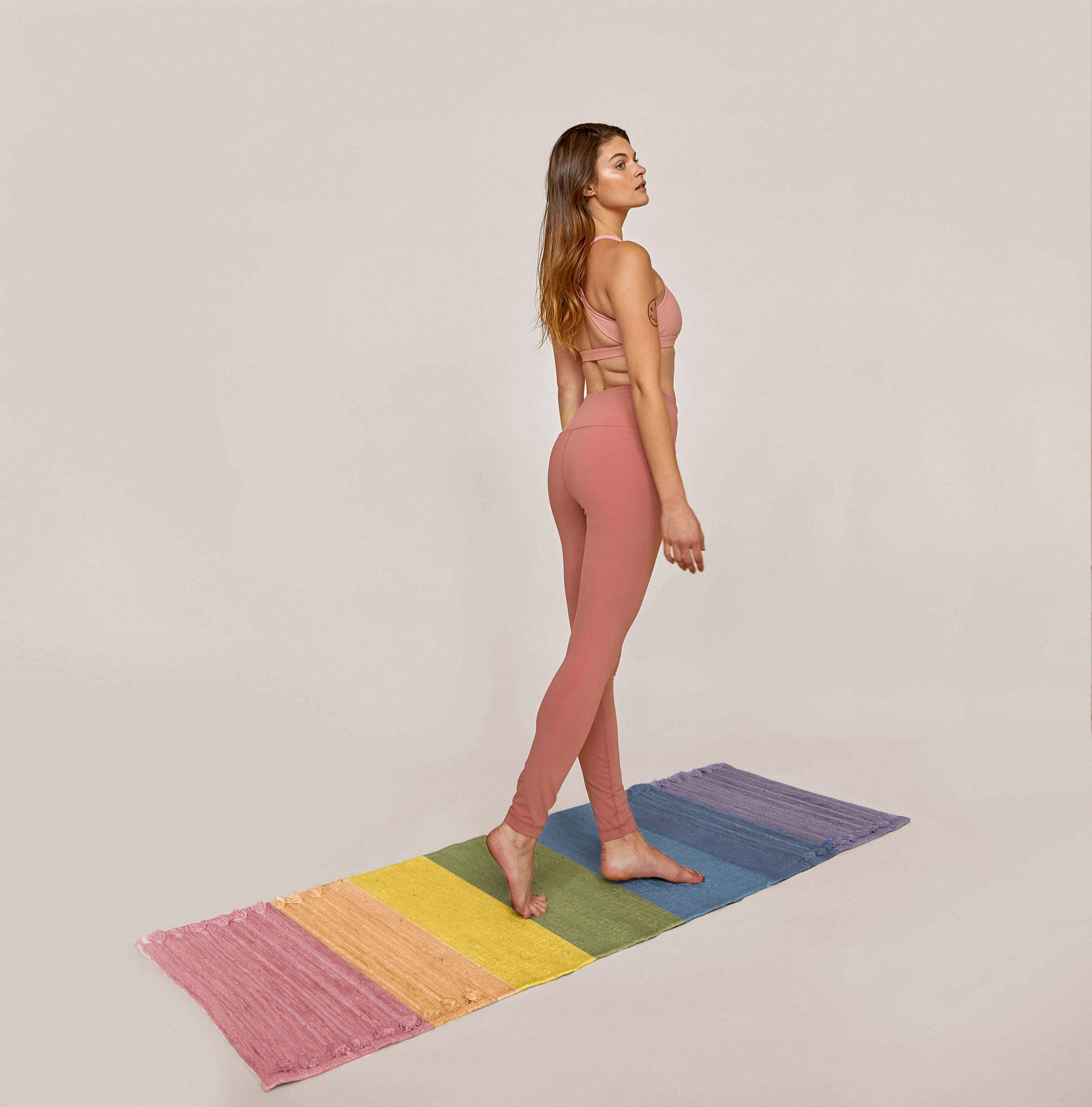 Chakra Energy Herbal Yoga Mat