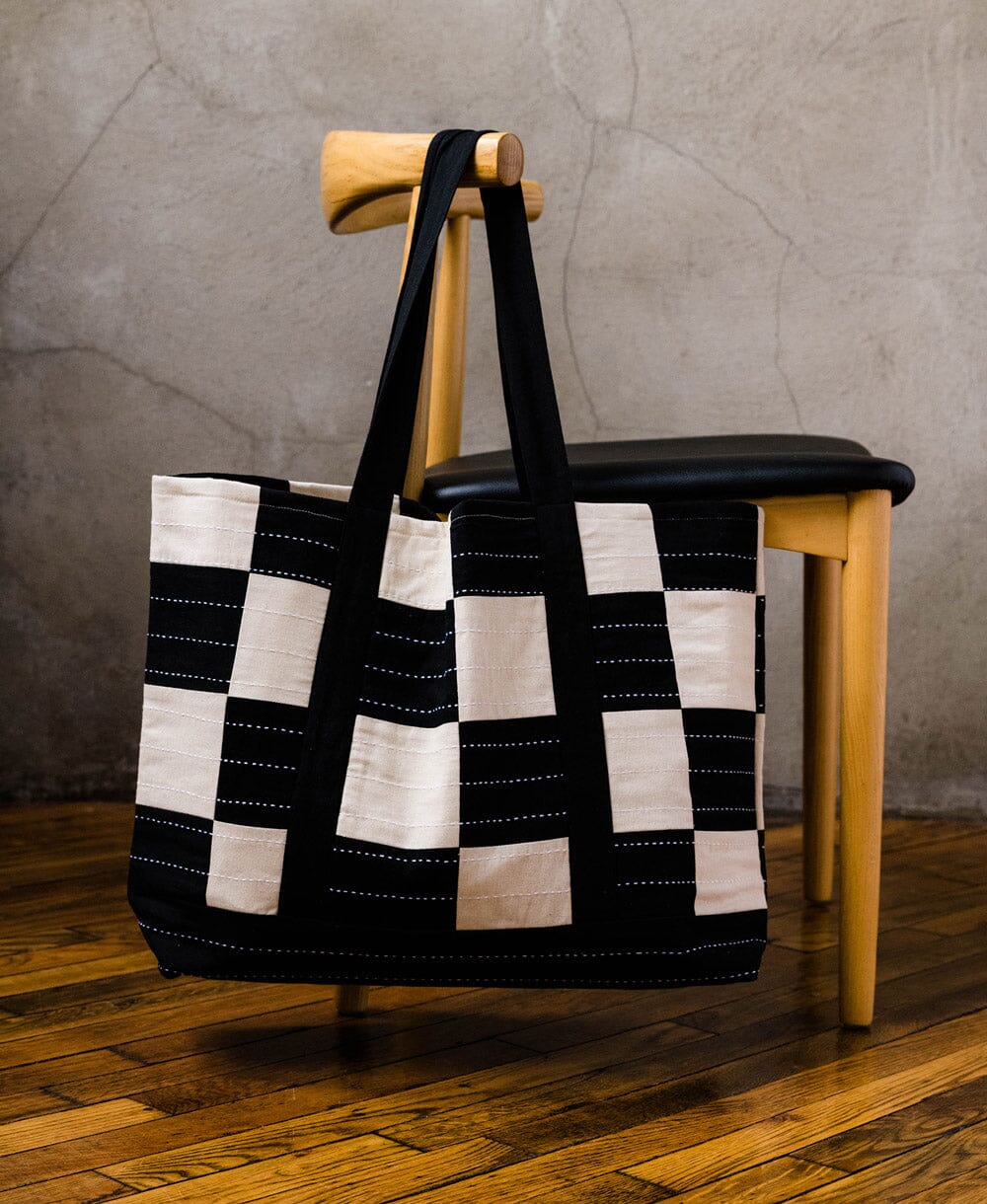 Checkered Tote