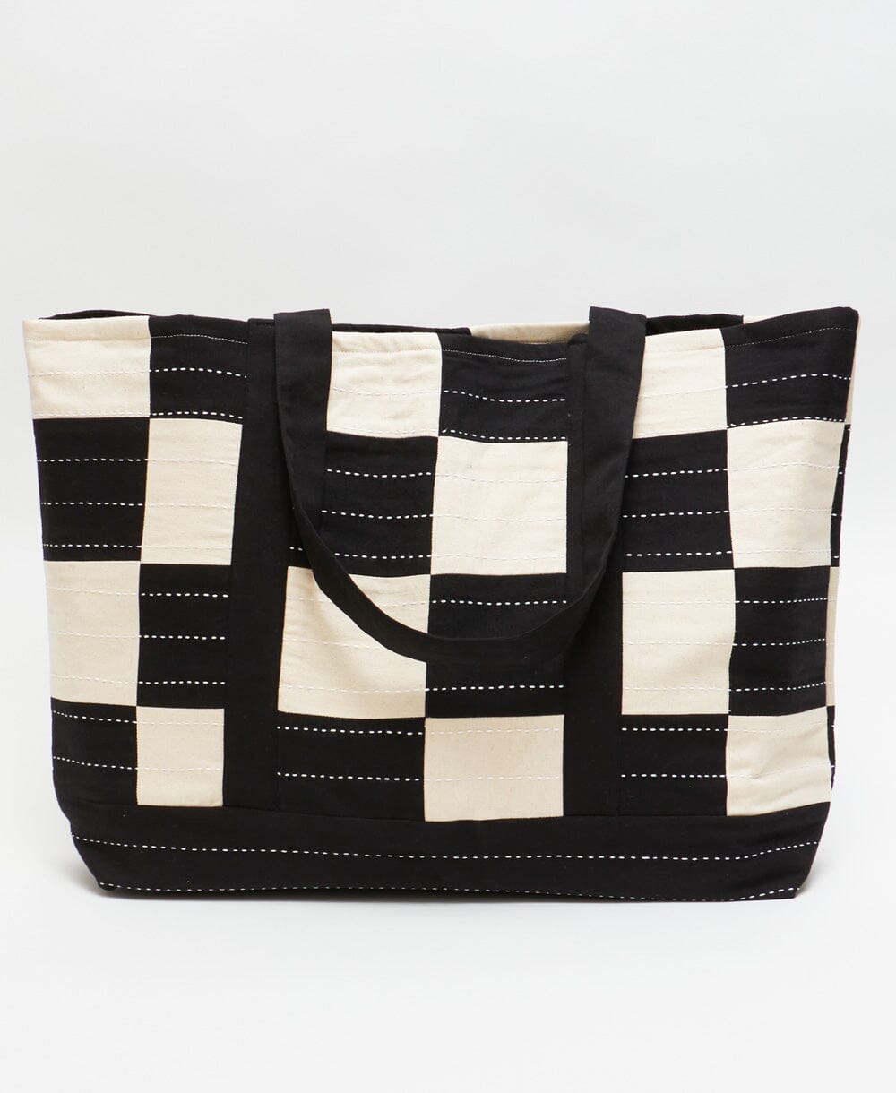 Checkered Tote