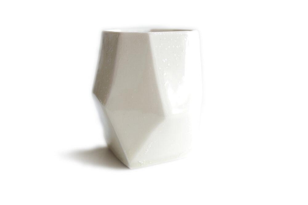 Chisel Porcelain Cup