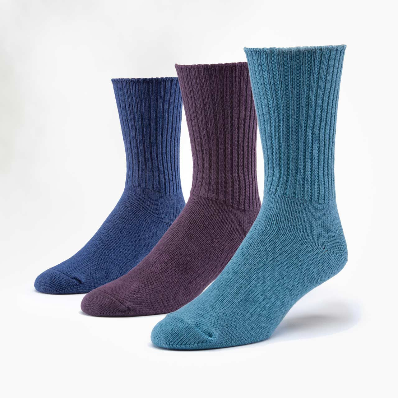 Classic Unisex Crew Socks - 3 Pack