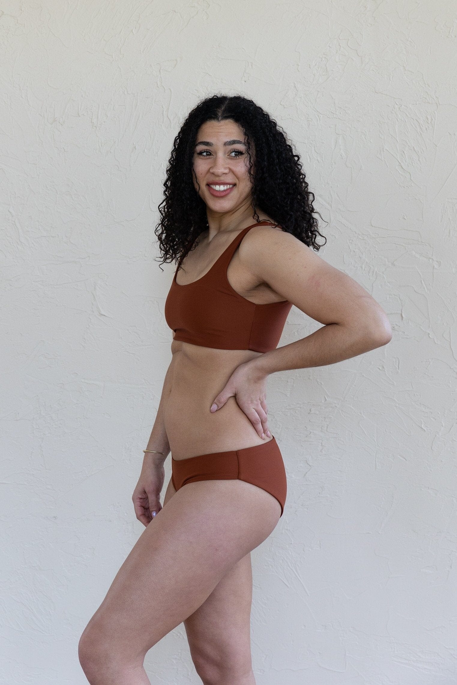 Cleo Square Neck Recycled Bikini Top