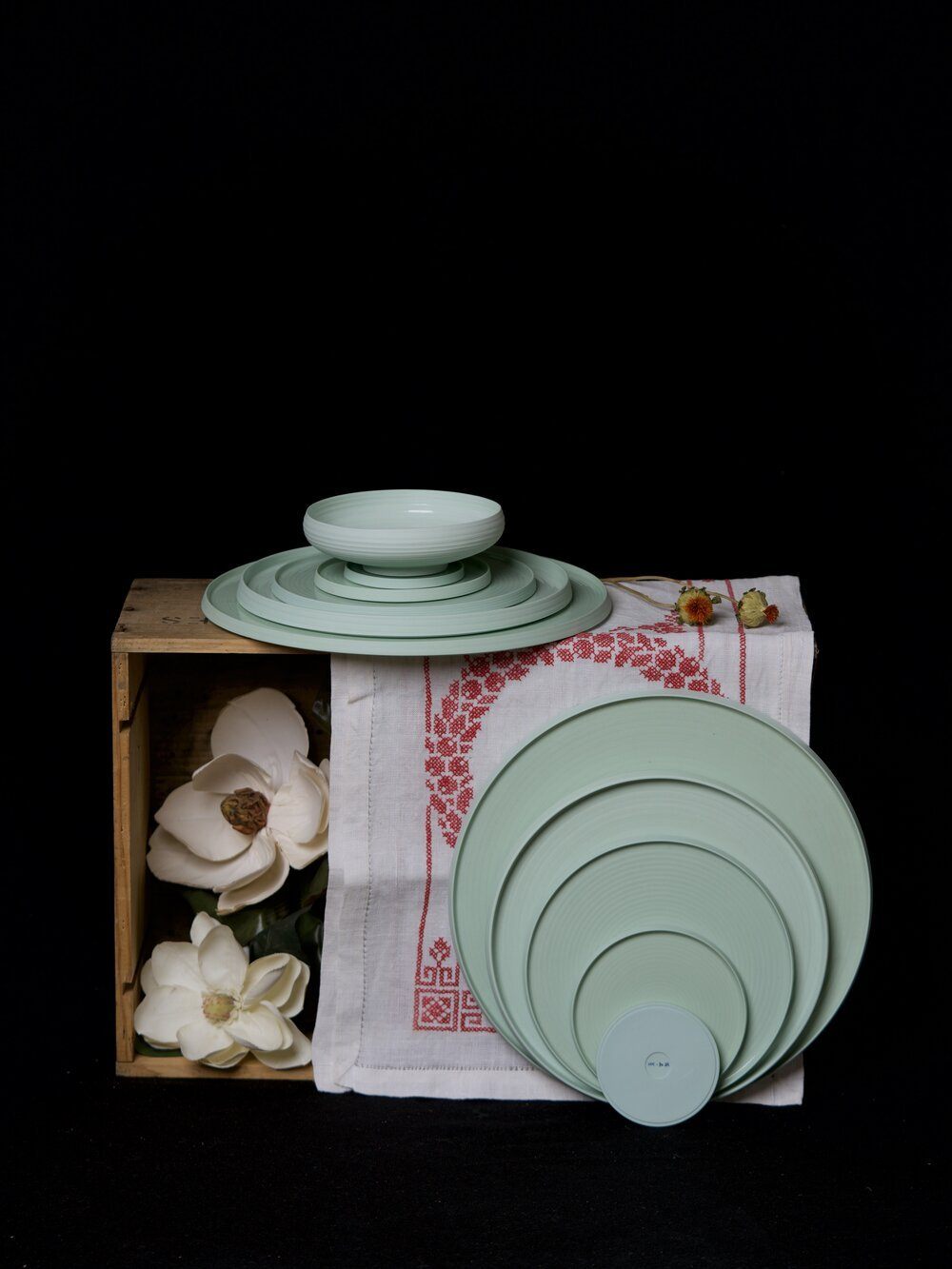 Cold Mountain Porcelain Plates