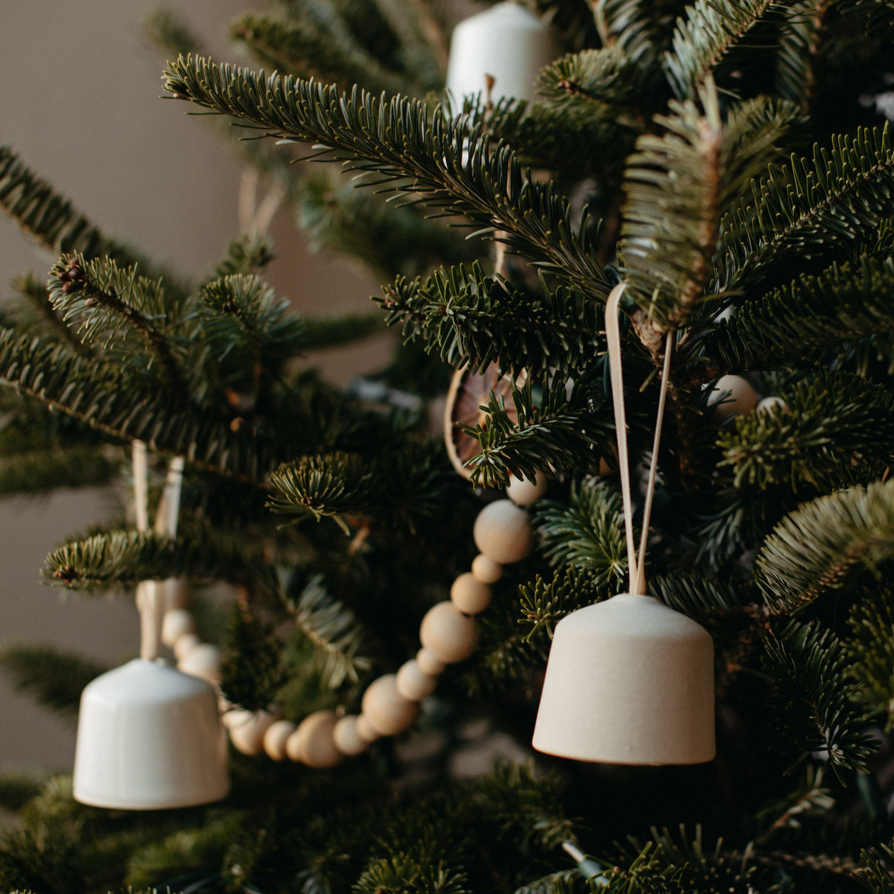 Ceramic Short Bell Ornaments