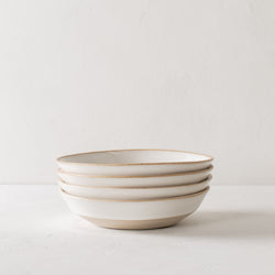 Minimal Stoneware Pasta Bowl Set