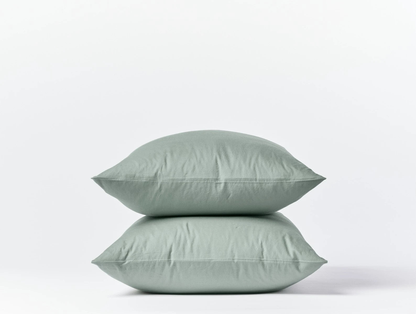 Crinkled Percale Pillowcase Set