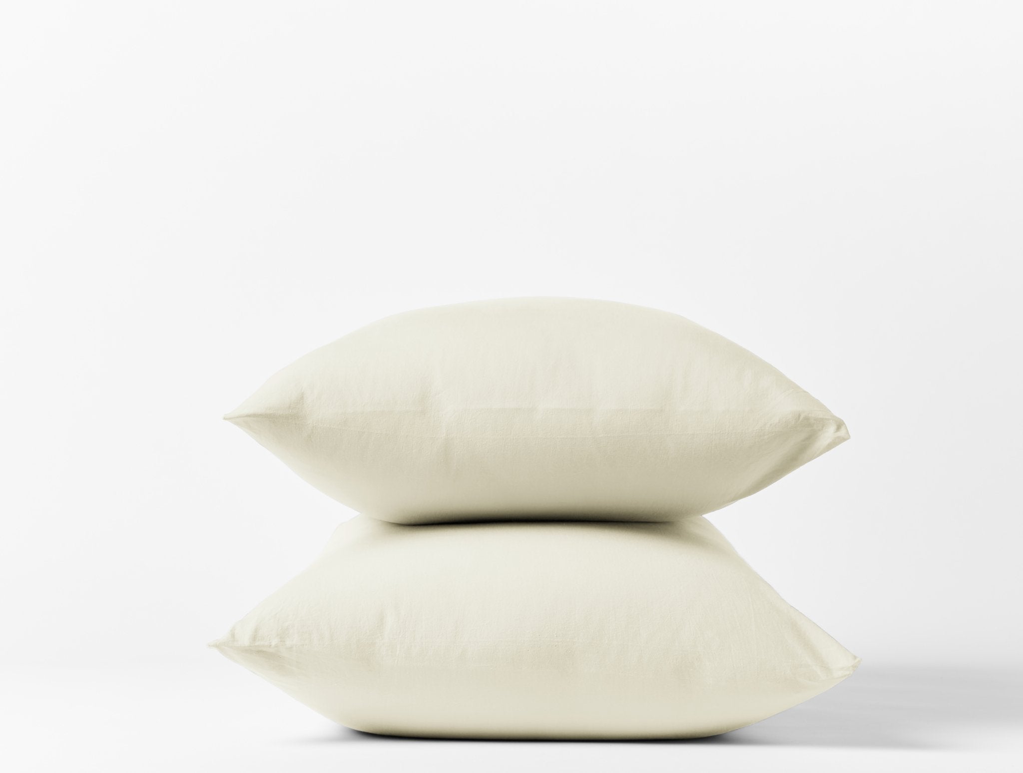 Crinkled Percale Pillowcase Set