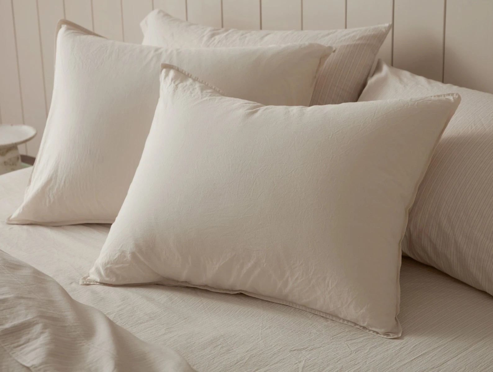 Crinkled Percale Sham