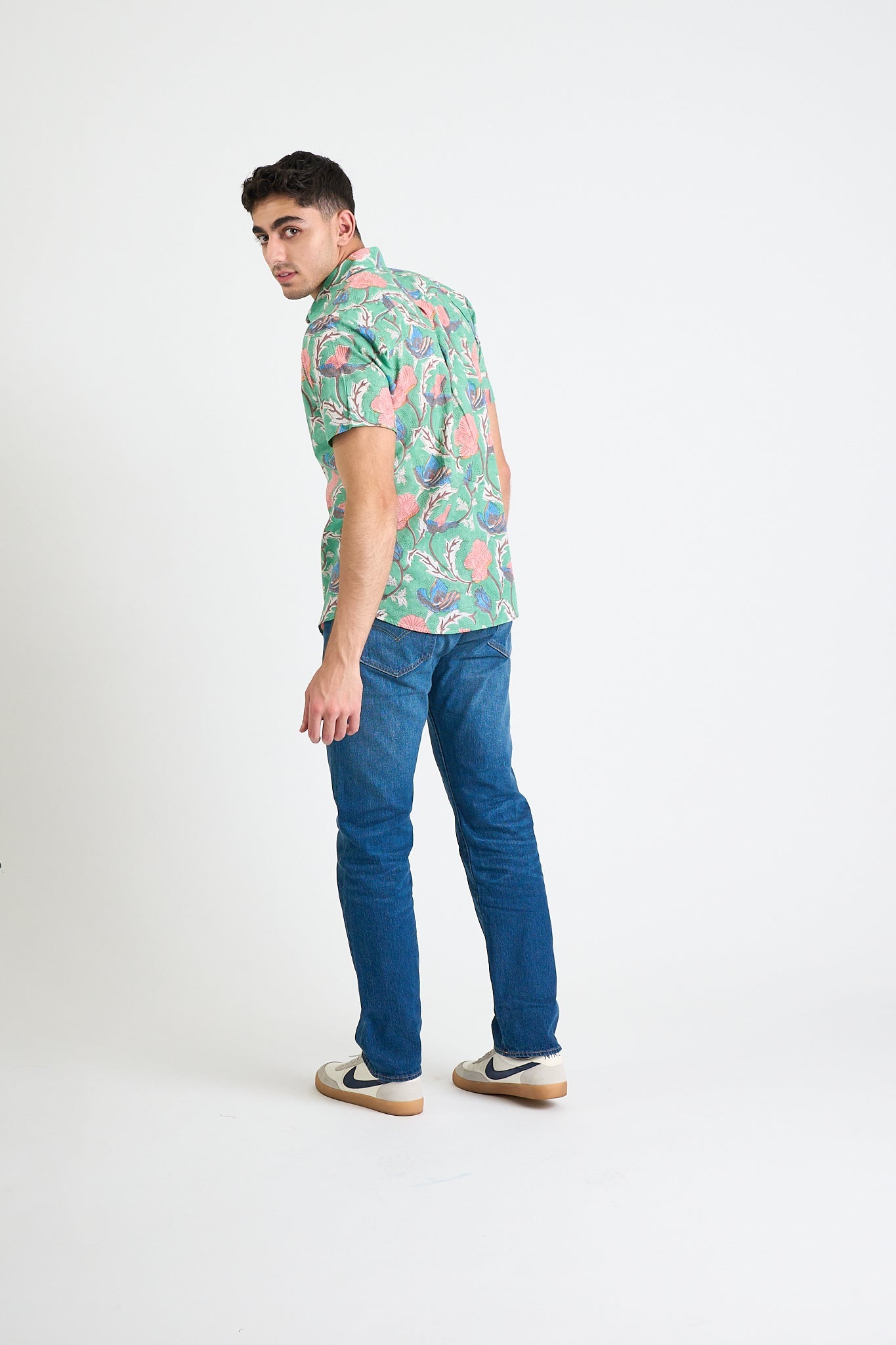 Men's Sheril Short Sleeve Shirt - Graphic Floral