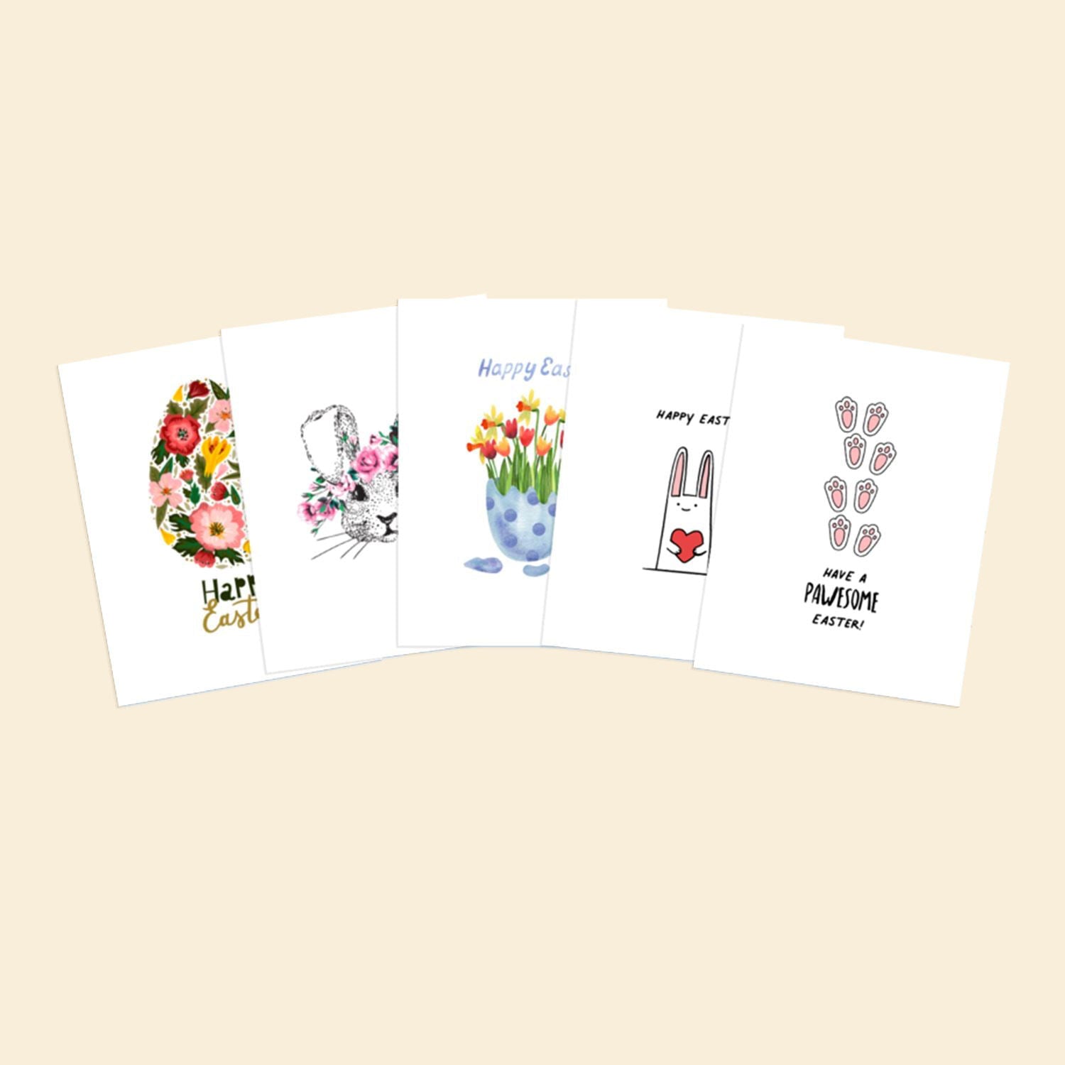 Easter Variety Plantable Cards - 10 Pack