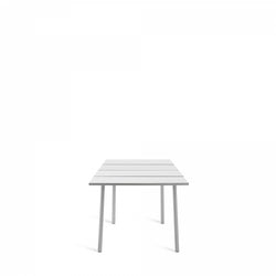 Emeco Run Table- Clear Aluminum Emeco 32" 