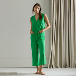 Fine Slumber Eucalyptus Nightsuit Lounge Dresses + Jumpsuits Sijo M Bright Jade 