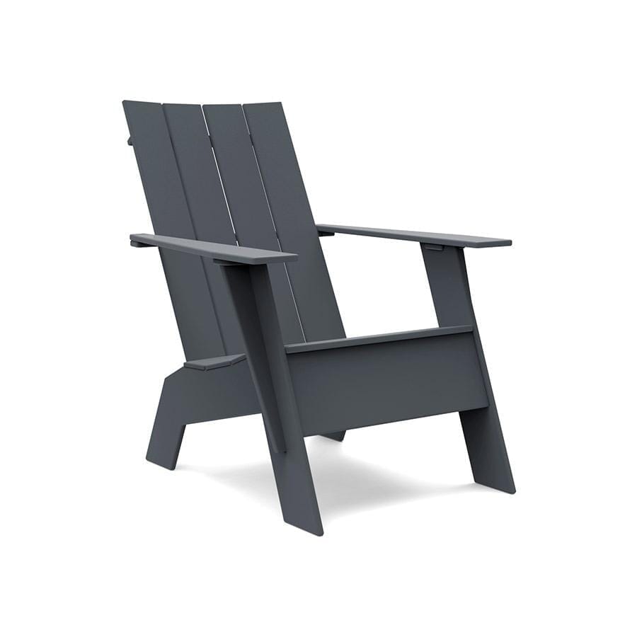 Flat Back Recycled Outdoor Adirondack Chair