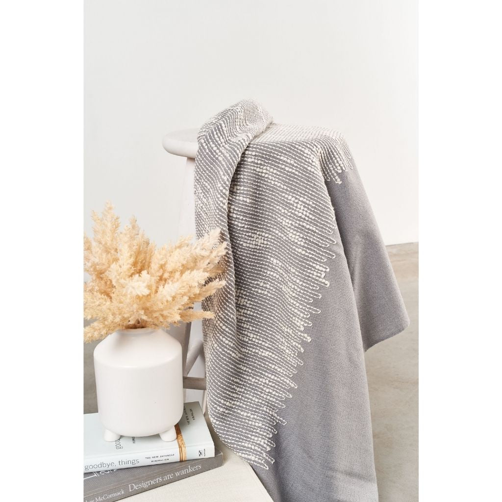 Flo Merino Throw Blanket