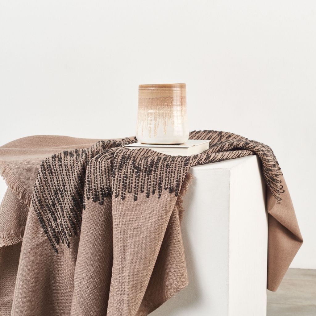 Flo Merino Throw Blanket