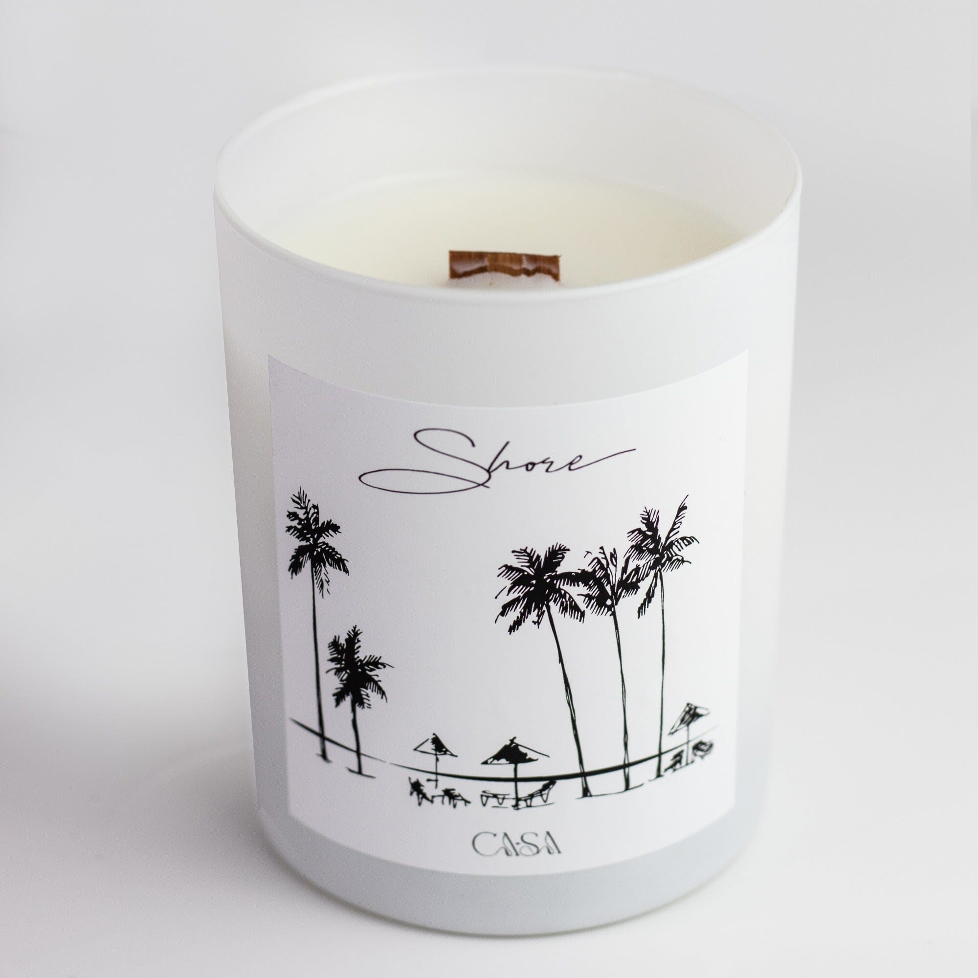 Florida Glass Tumbler Candle