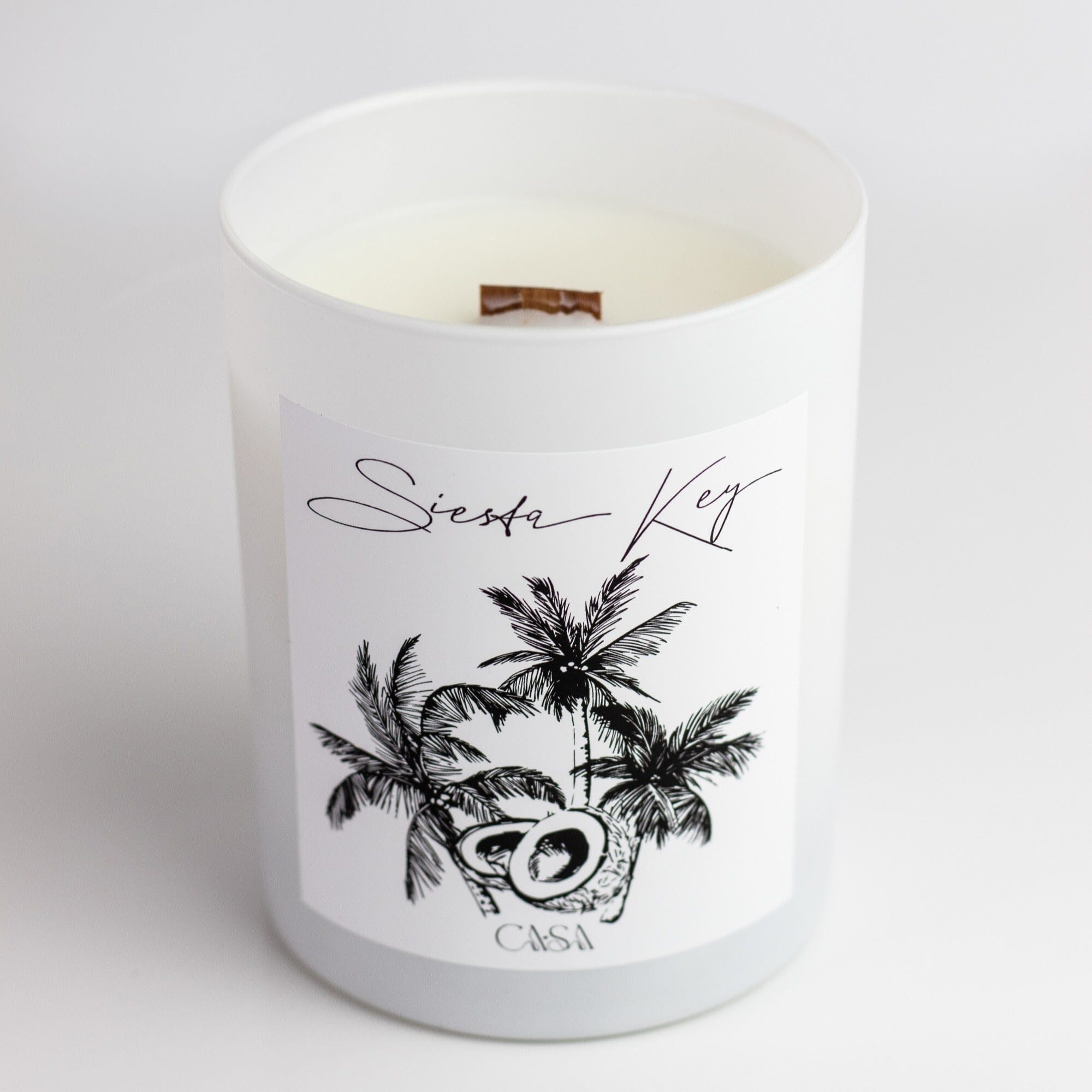 Florida Glass Tumbler Candle