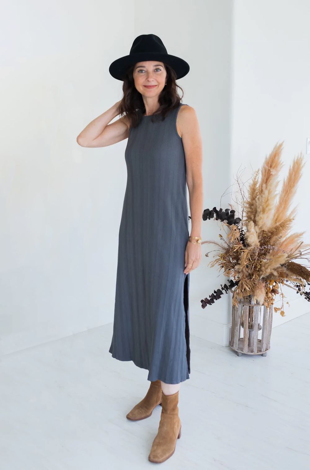 Fortuna Wide Rib Dress