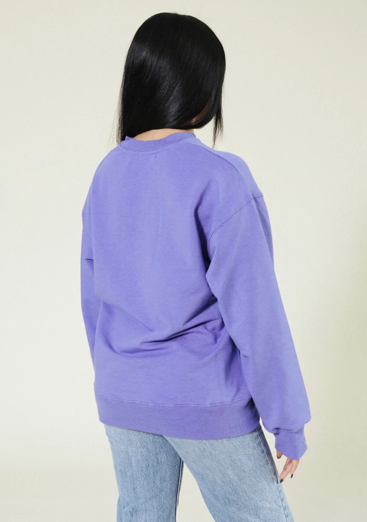 Gabbie Oversized Tencel Crew Sweatshirt