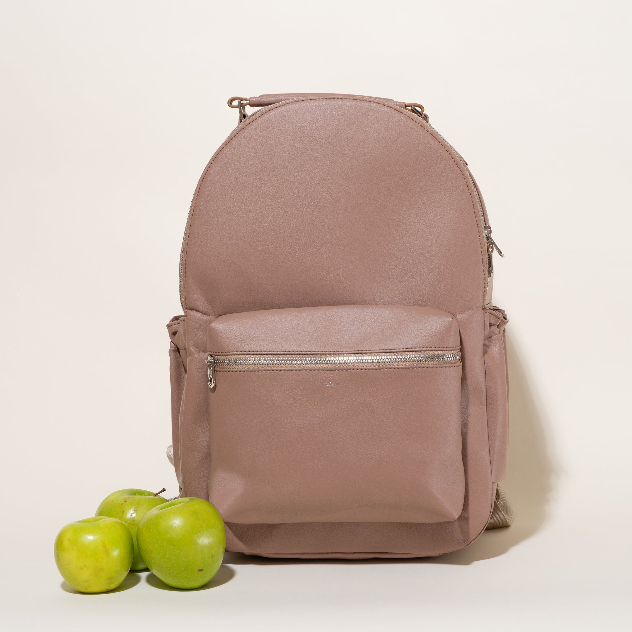 Gala Apple Leather Backpack