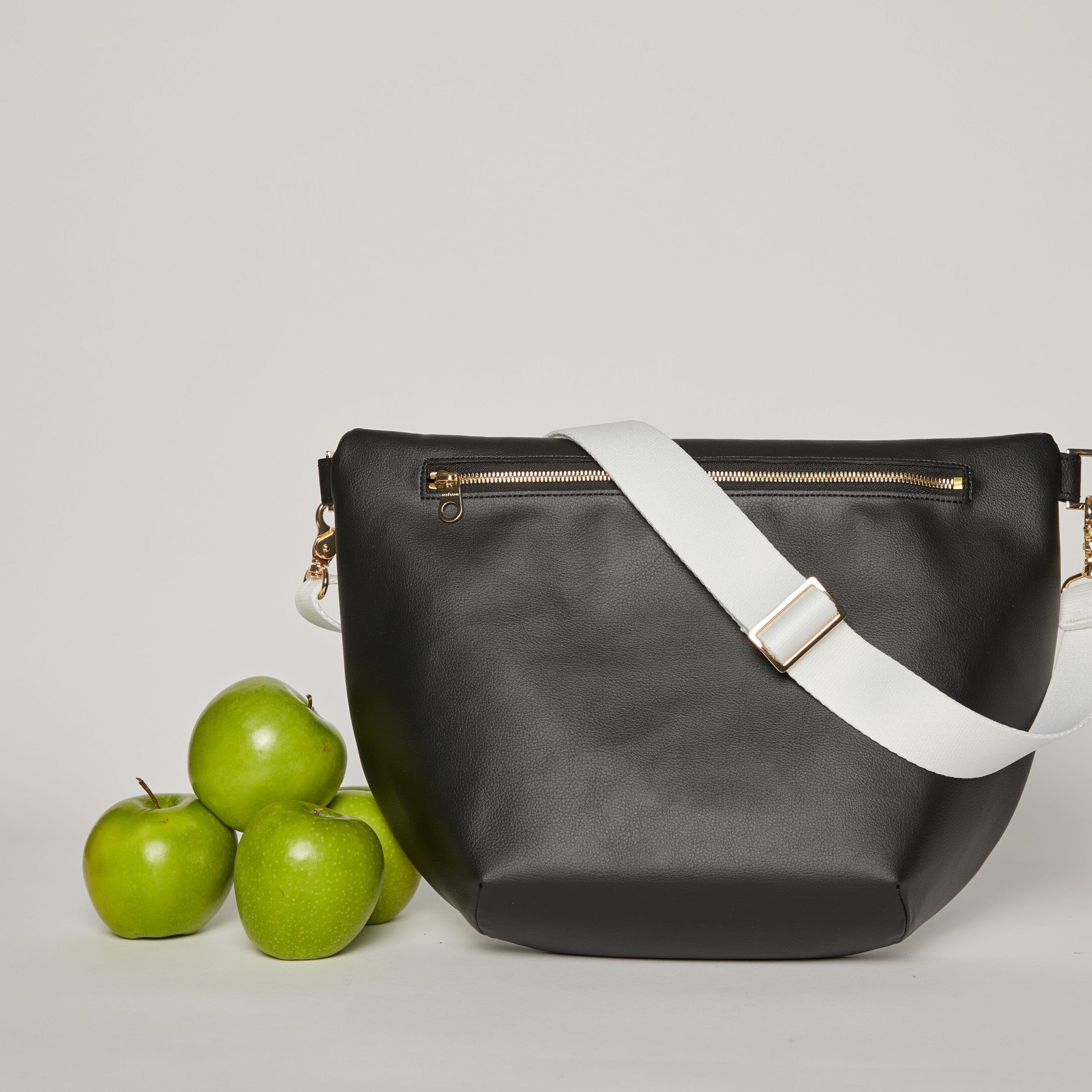 Gala Apple Leather Hobo Fanny Bag