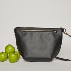 Gala Hobo Fanny Bag Crossbody Bags Allégorie Black 