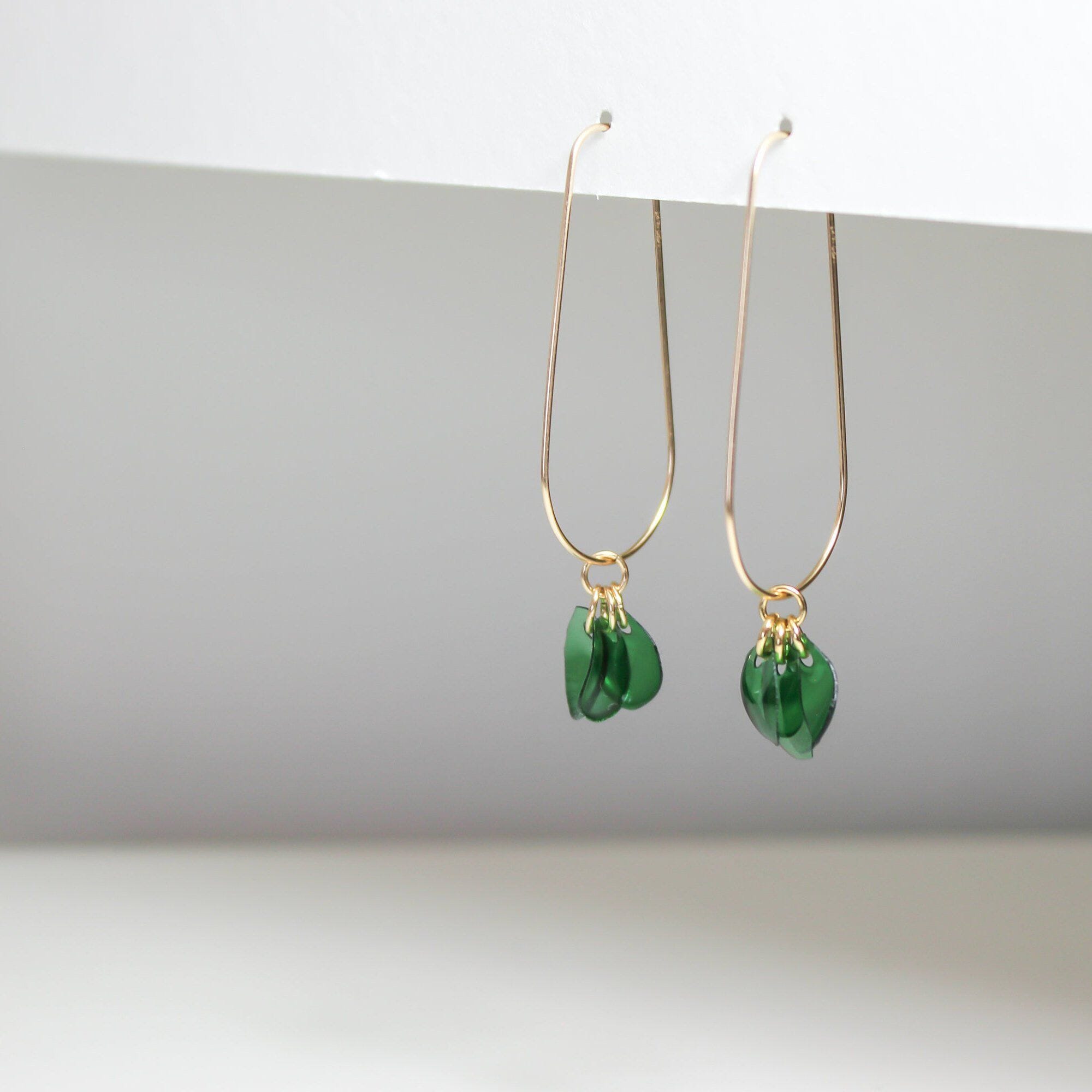 Ginevra Upcycled Drop Earrings