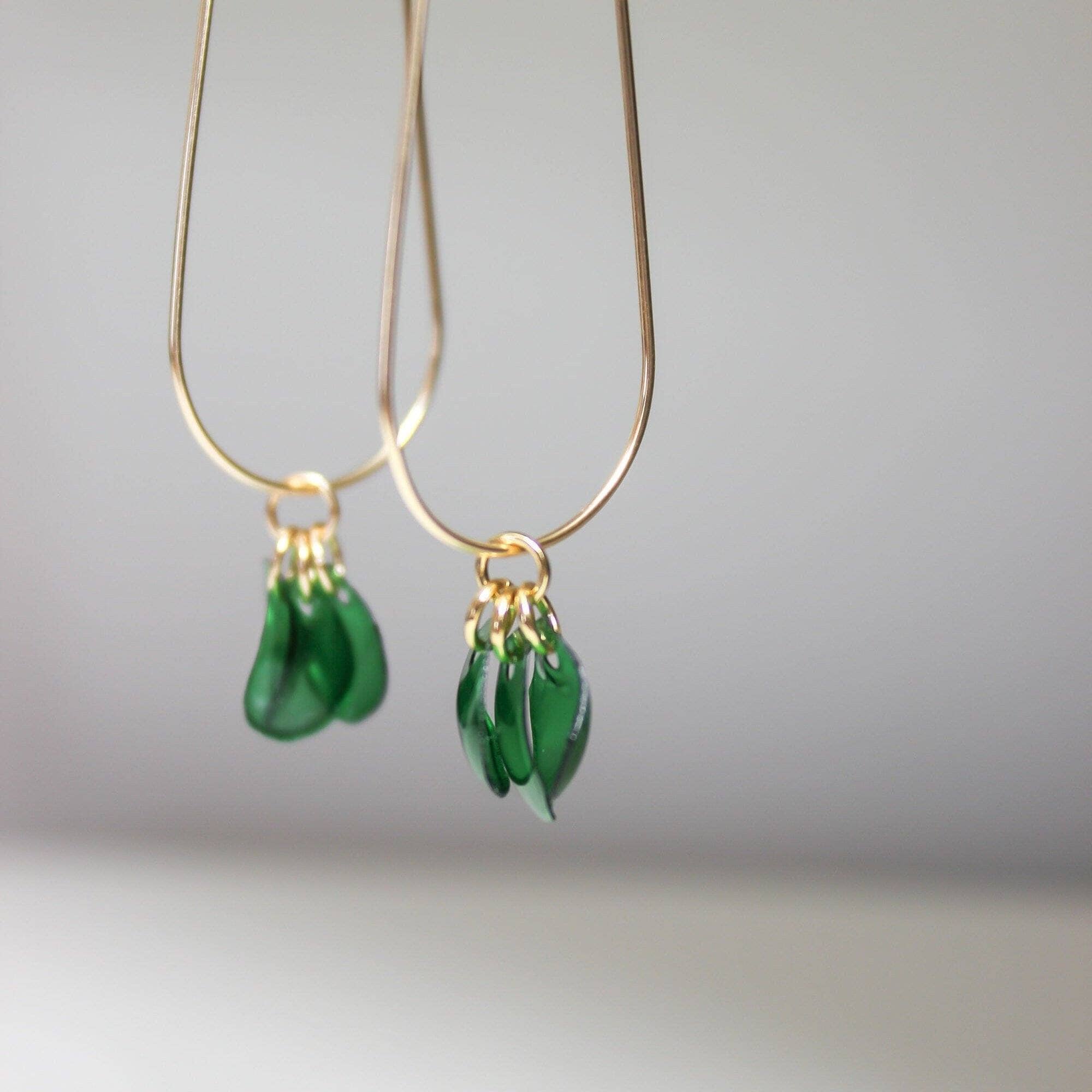 Ginevra Upcycled Drop Earrings