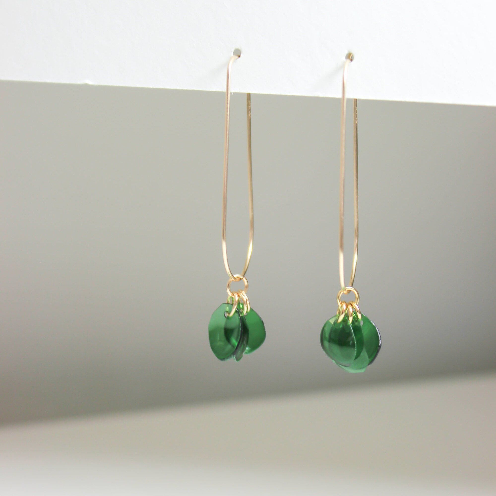 Ginevra Upcycled Drop Earrings