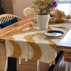 Golden Rays Table Runner