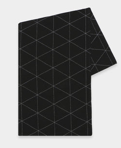 Graph Table Runner Tablecloths + Runners Anchal Charcoal 